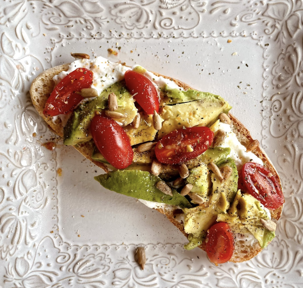 Tik Tok Ricotta Toast - Lifestyles By Liz