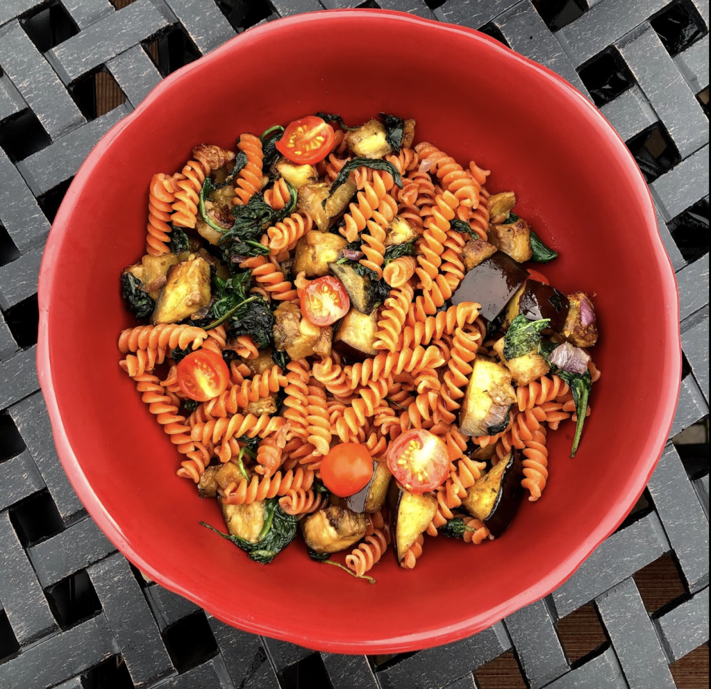 Red Lentil Primavera Pasta - Lifestyles By Liz