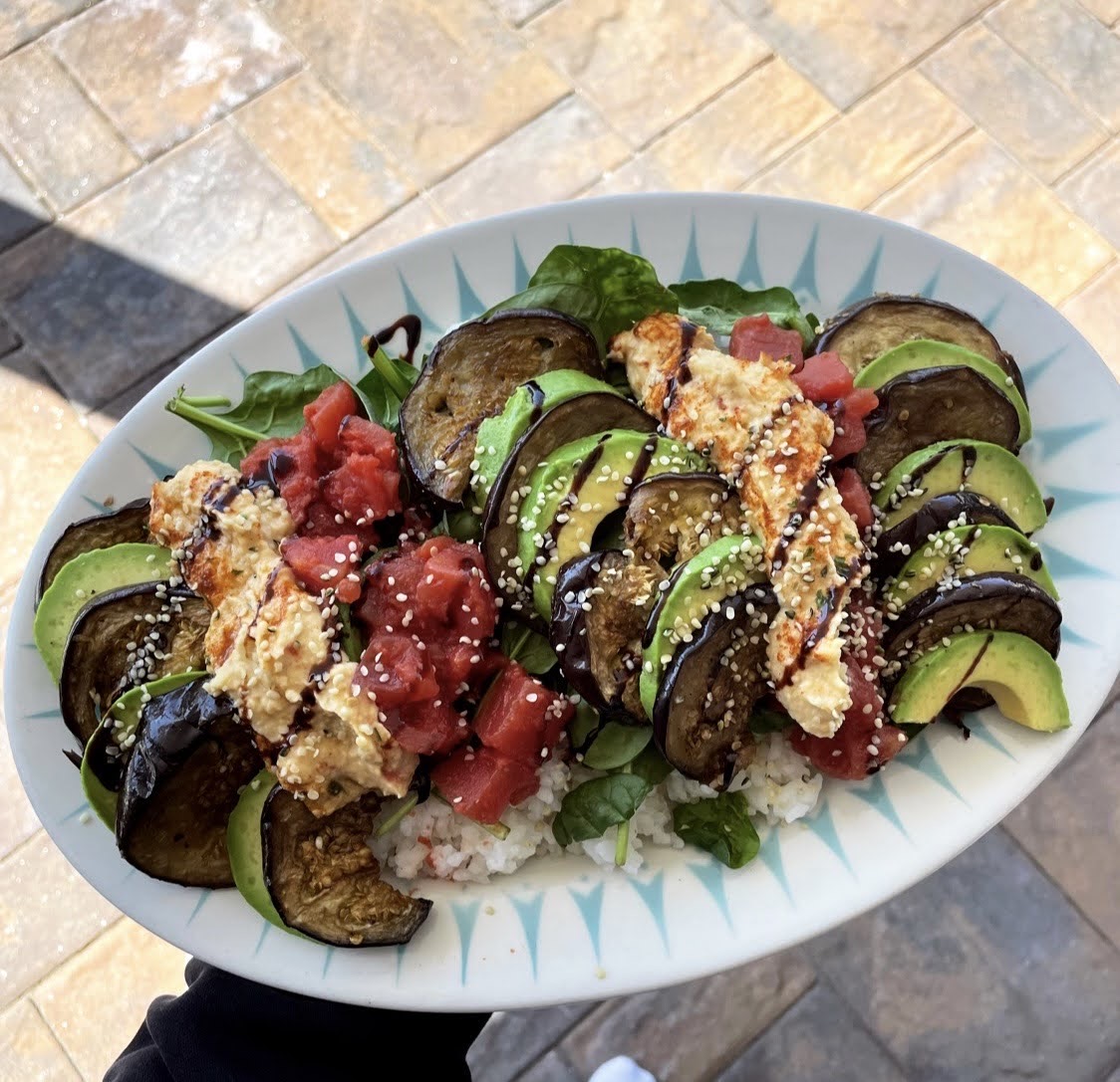 Baked Eggplant Platter - Lifestyles By Liz