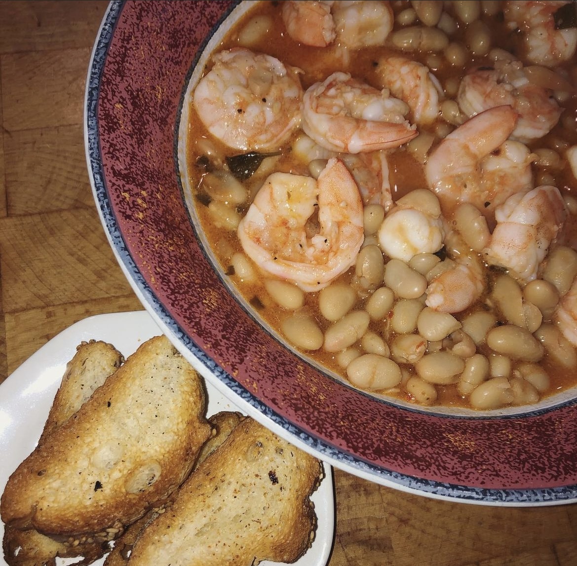 Shrimp and White Bean Appetizer - Lifestyles By Liz